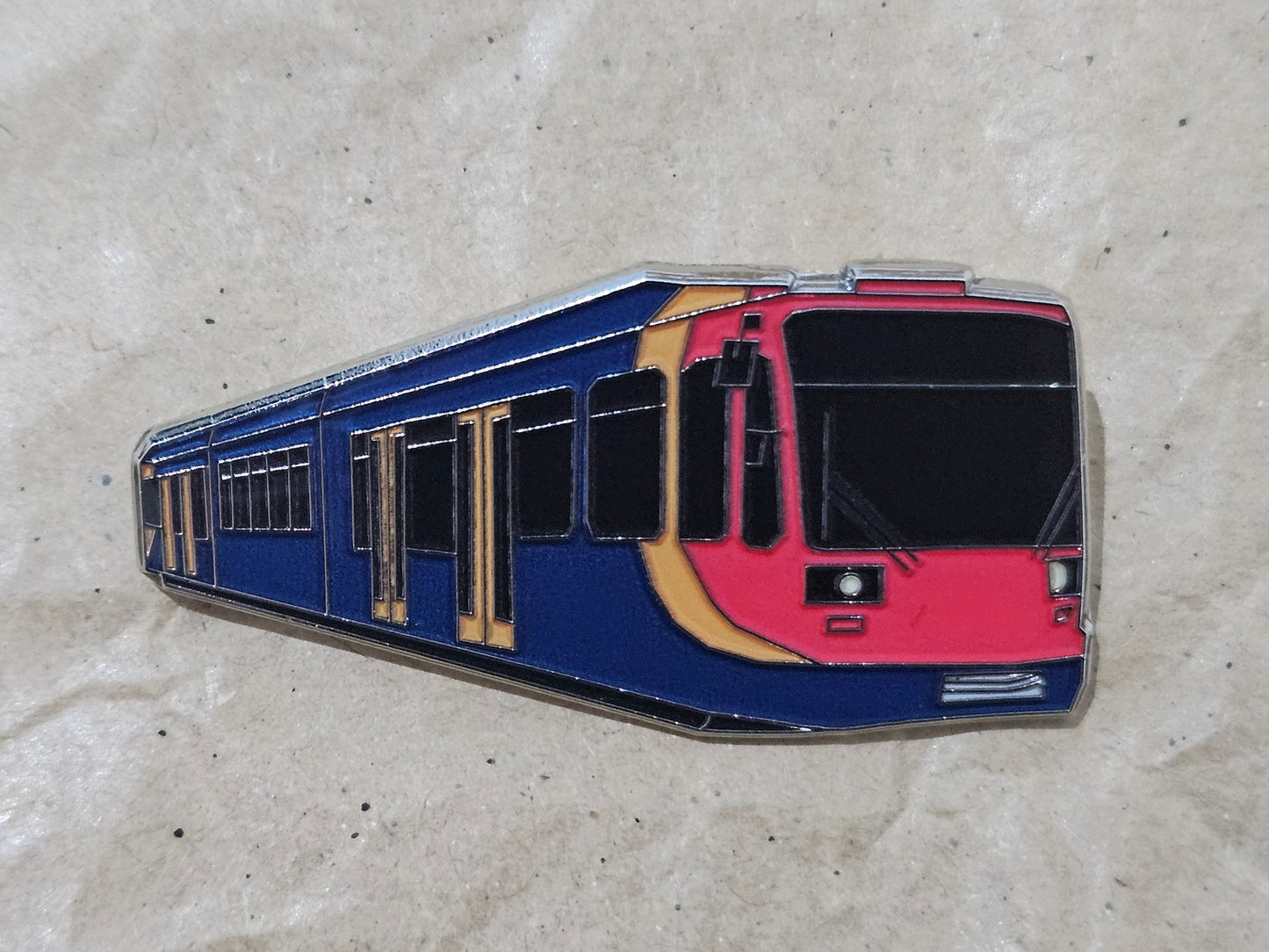 North of England Trams (5 Variants) Enamel Brooch Pin Badges