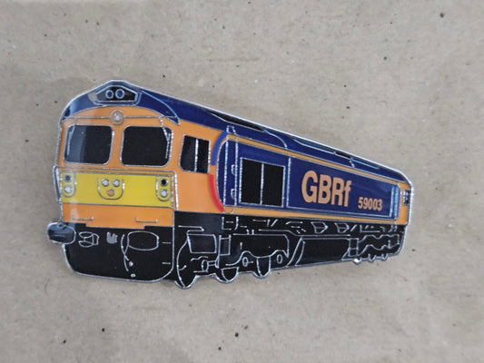 GBRf Class 59 Enamel Brooch Pin Badge