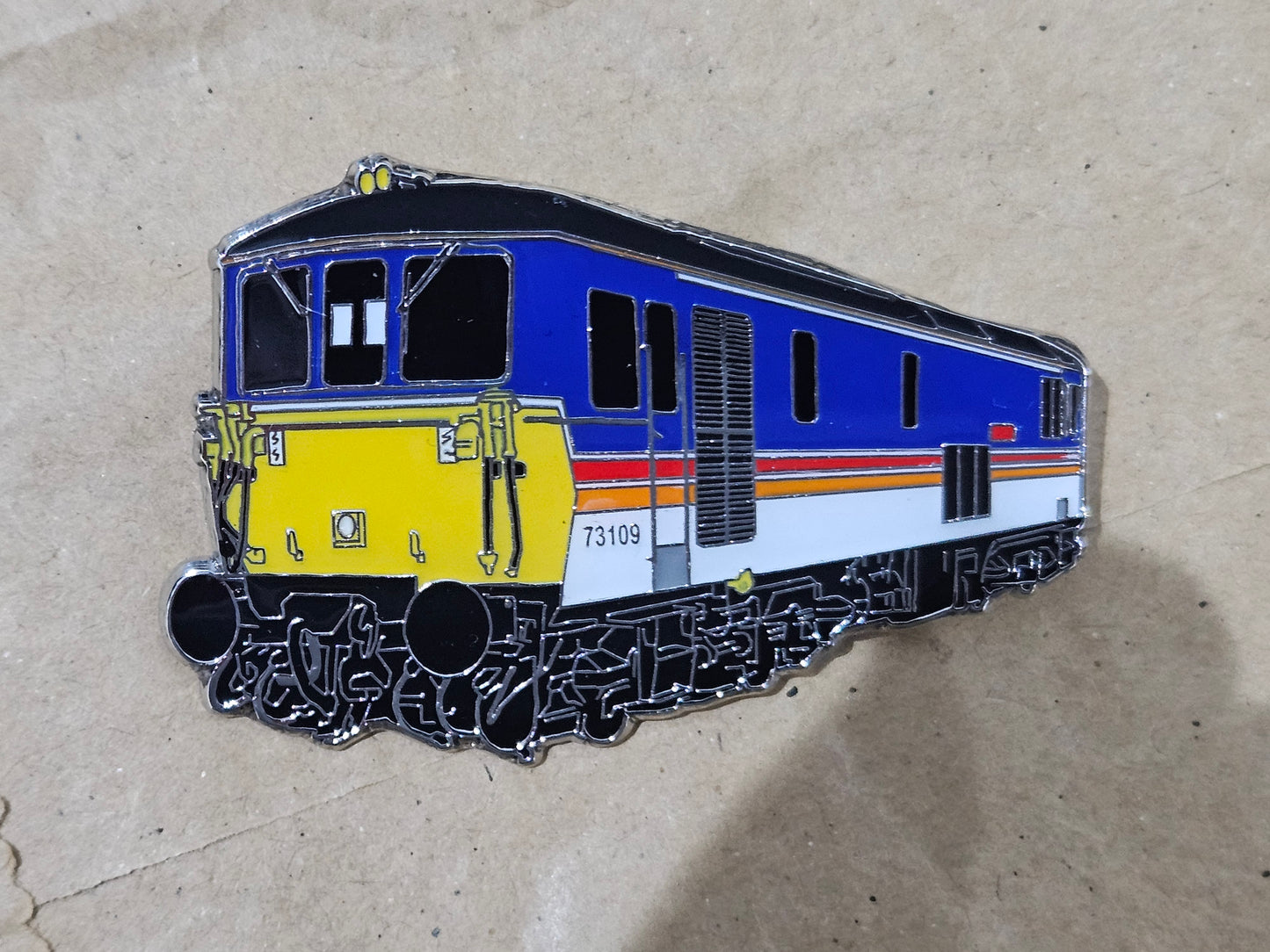 SWT (NSE Revised) Class 73 Enamel Brooch Pin Badge