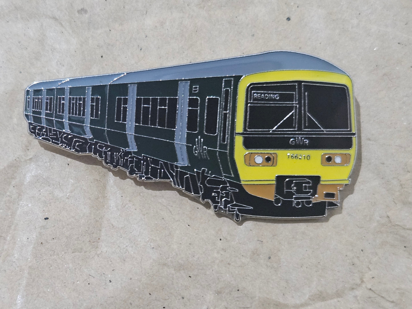 GWR Class 166 Enamel Brooch Pin Badge