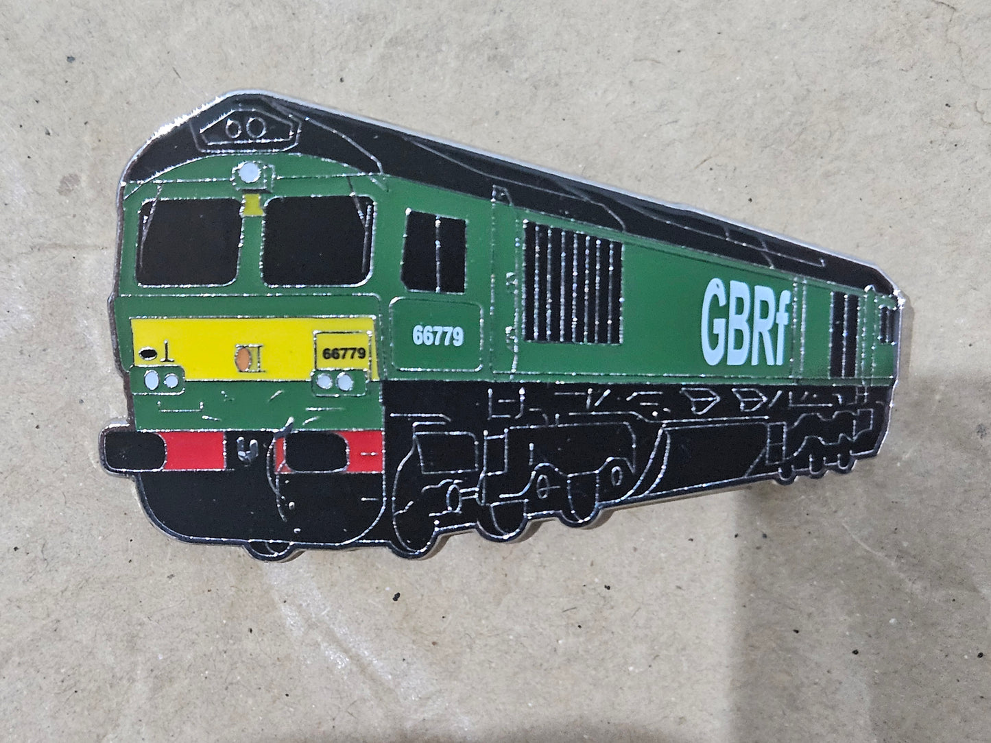 GBRf Class 66 (Evening Star) 66779 Enamel Brooch Pin Badge