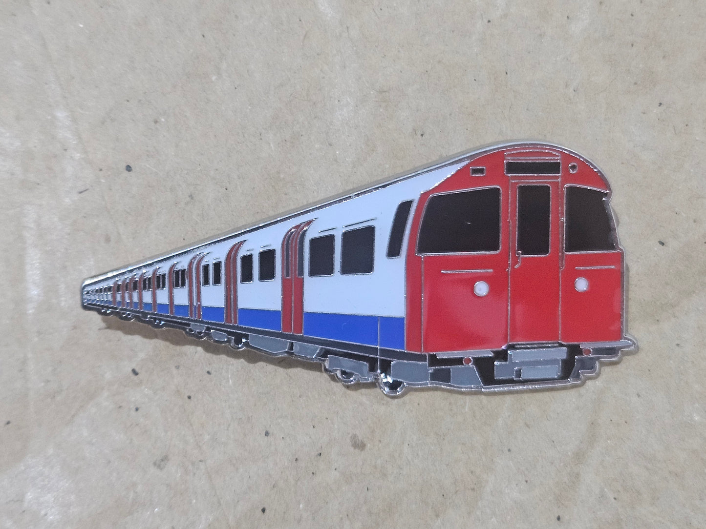 Bakerloo Line 1972 Stock Enamel Brooch Pin Badge