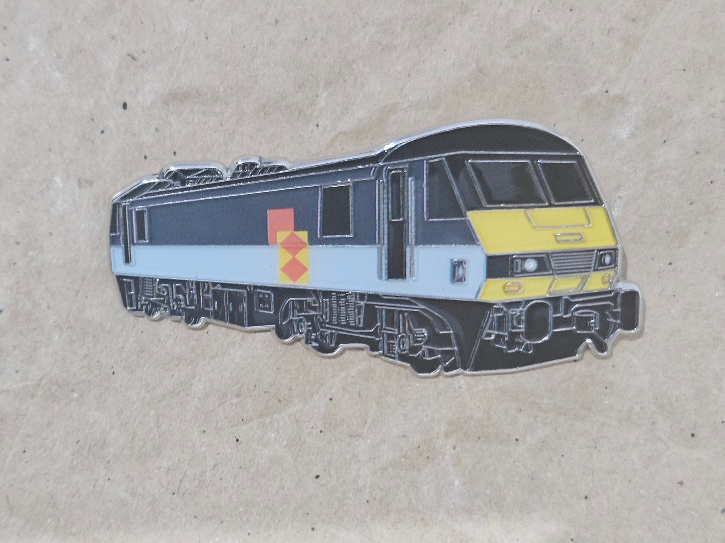 BR General Sector Class 90 Enamel Brooch Pin Badge