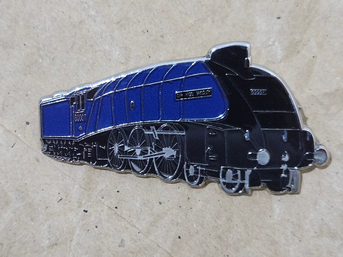Sir Nigel Gresley A4 Enamel Brooch Pin Badge