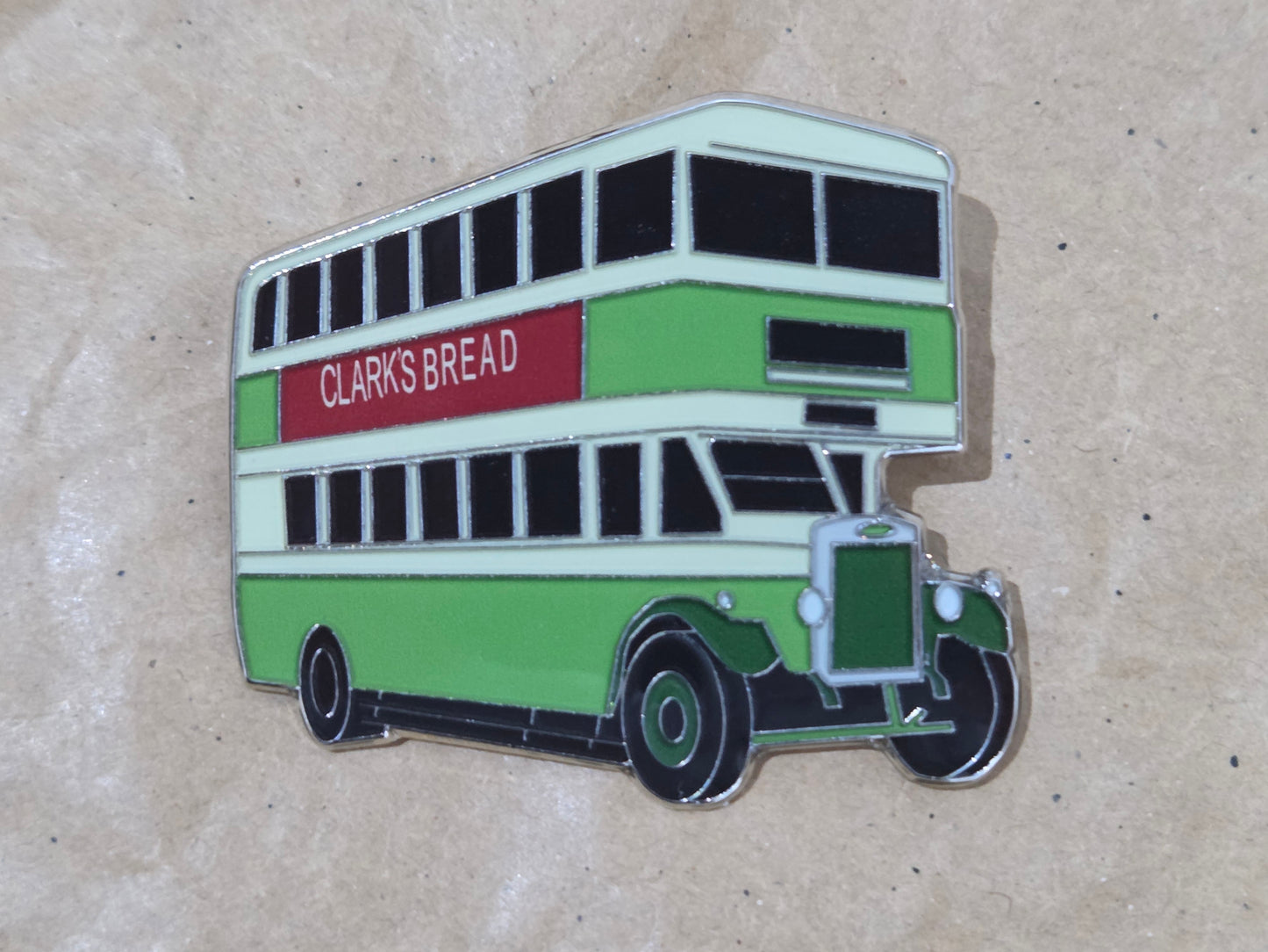 Southdown Leyland TD1 Enamel Brooch Pin Badge