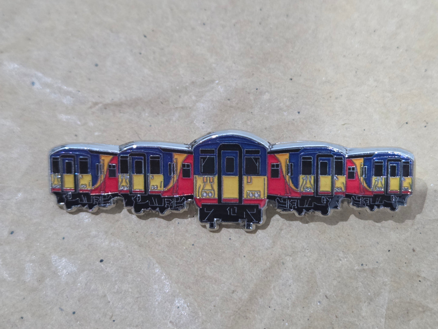 SWR/SWT Class 455 Fleet Enamel Brooch Pin Badge