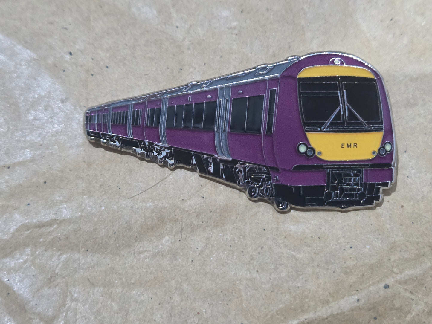 EMR Class 170 Enamel Brooch Pin Badge
