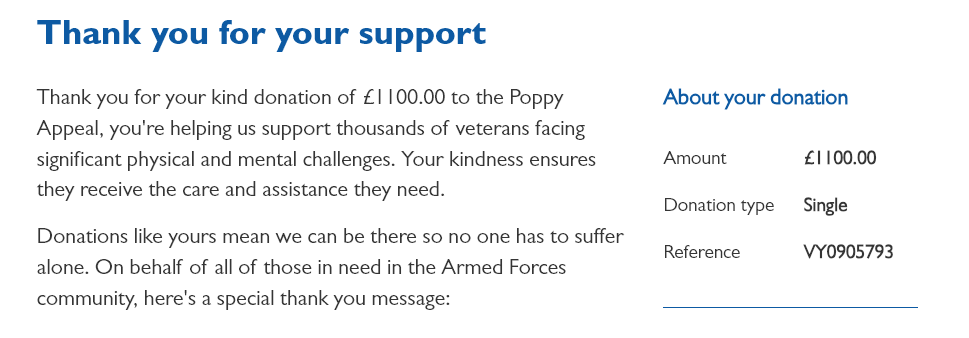 2024 Poppy Fundraiser