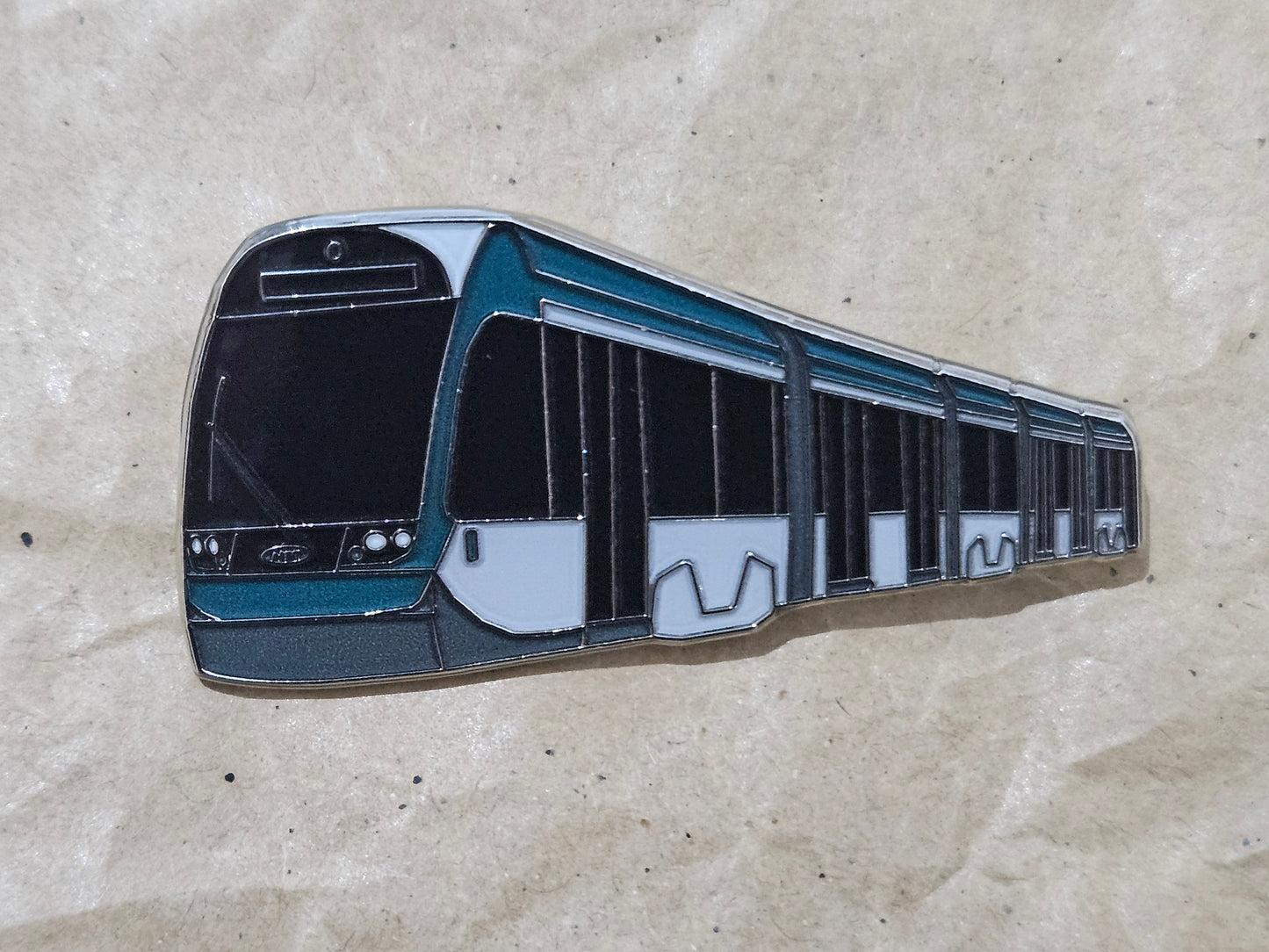 North of England Trams (5 Variants) Enamel Brooch Pin Badges