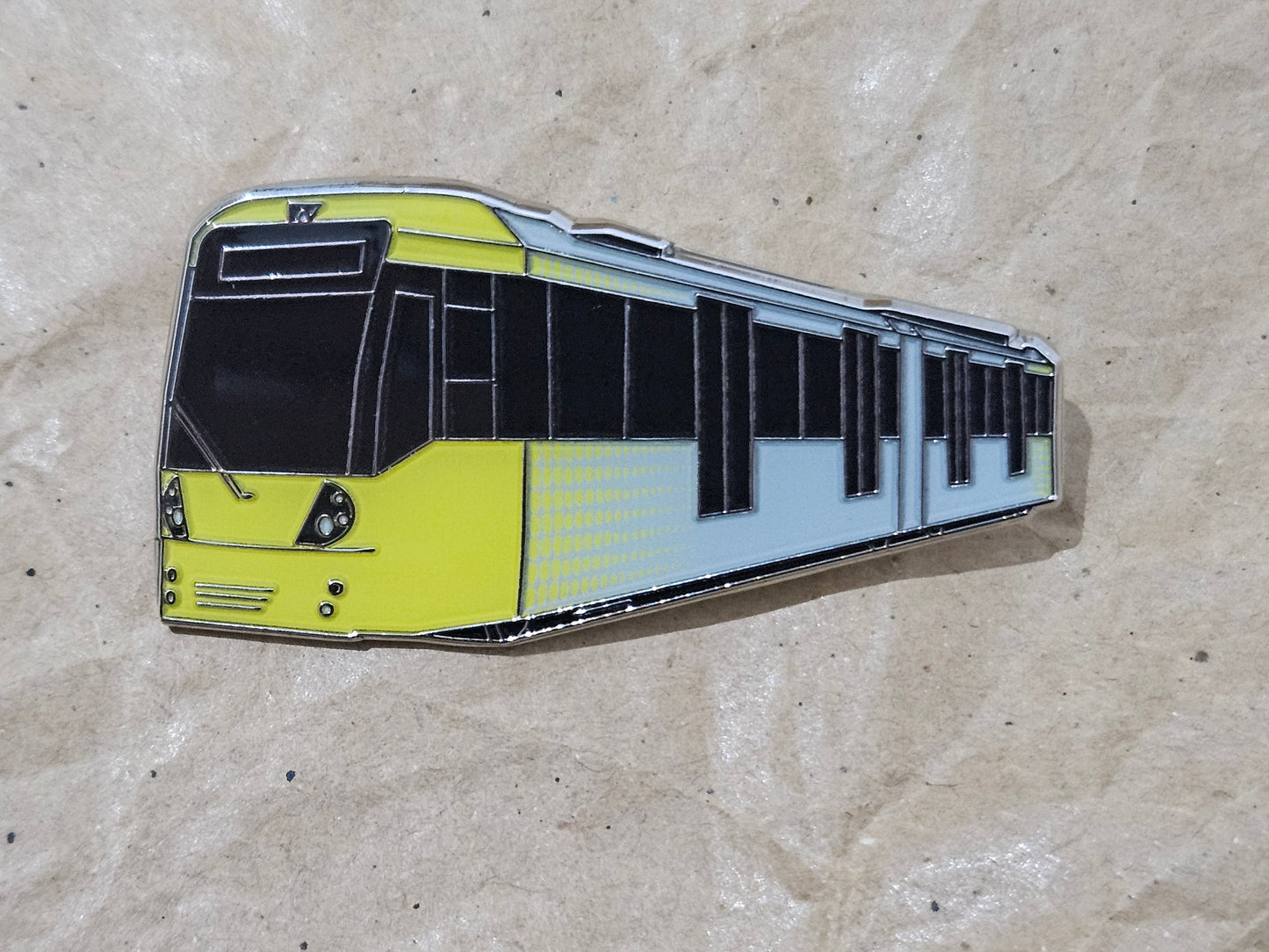 North of England Trams (5 Variants) Enamel Brooch Pin Badges
