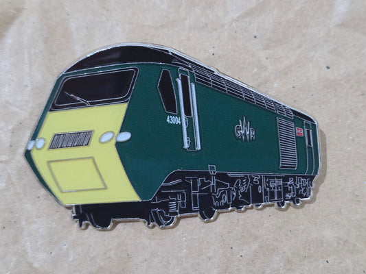 GWR Class 43 HST (7 Designs) Enamel Brooch Pin Badges