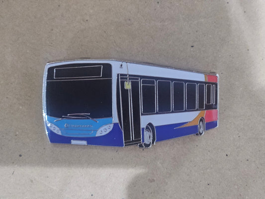Stagecoach Beachball Enviro 200 Enamel Brooch Pin Badge