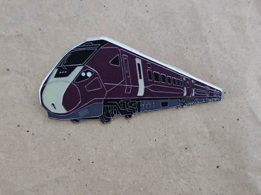 EMR Class 810 Aurora Enamel Brooch Pin Badge