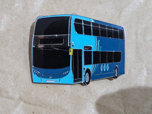 Arriva Sapphire Enviro 400 Enamel Brooch Pin Badge