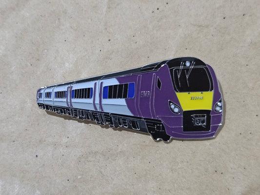 EMR Class 222 Enamel Brooch Pin Badge