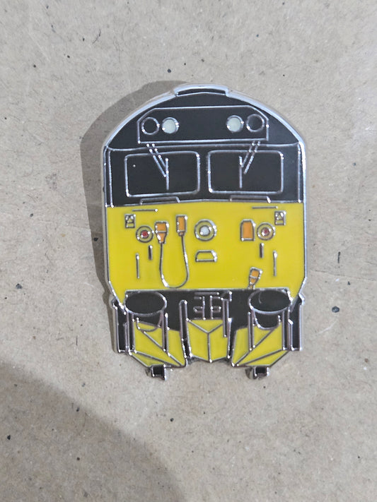 BR Class 50 Front View Brooch Pin Badge