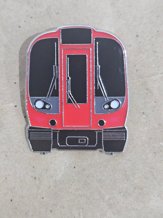 London Underground S Stock Front View Brooch Pin Badge