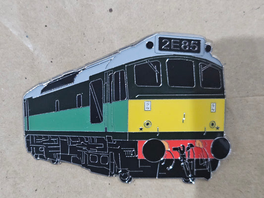 BR Green Class 25 Enamel Brooch Pin Badge
