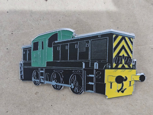 BR Green Class 14 Enamel Brooch Pin Badge