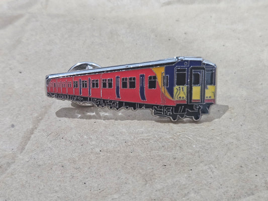 SWR/SWT Class 455 Enamel Lapel Butterfly Pin Badge