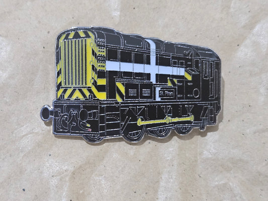 Class 08 (St Piran Cross) Enamel Brooch Pin Badge