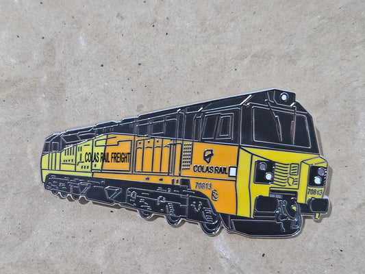 Colas Class 70 Enamel Brooch Pin Badge