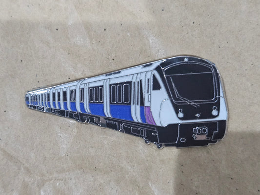 Crossrail (Elizabeth Line) Class 345 Enamel Brooch Pin Badge