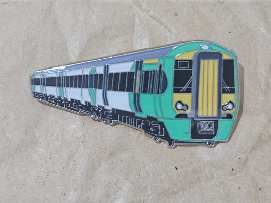 Southern Class 377 Enamel Brooch Pin Badge