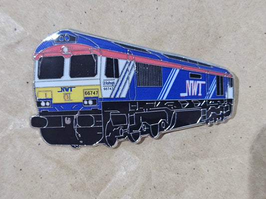GBRf NWT Class 66 Enamel Brooch Pin Badge