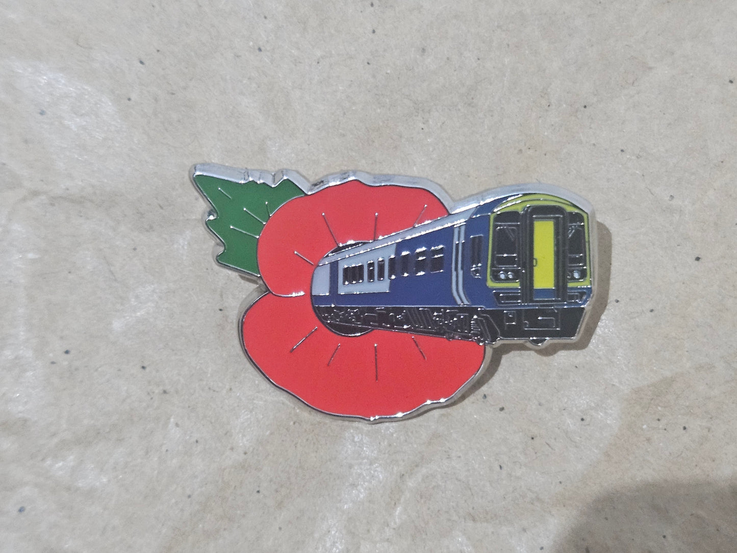 SWR Class 159 (Poppy Appeal) Brooch Pin Badge