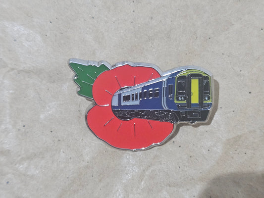 SWR Class 159 (Poppy Appeal) Brooch Pin Badge