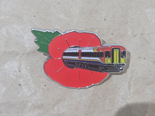 SWT Class 442 (Poppy Appeal) Brooch Pin Badge