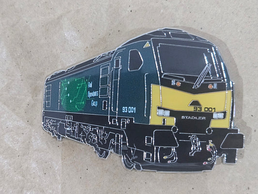 ROG Class 93 Enamel Brooch Pin Badge