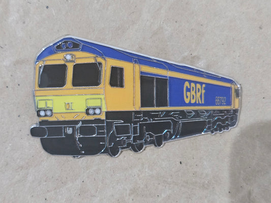 GBRf Class 66 Enamel Brooch Pin Badge
