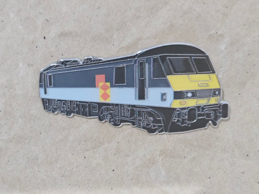 BR General Sector Class 90 Enamel Brooch Pin Badge