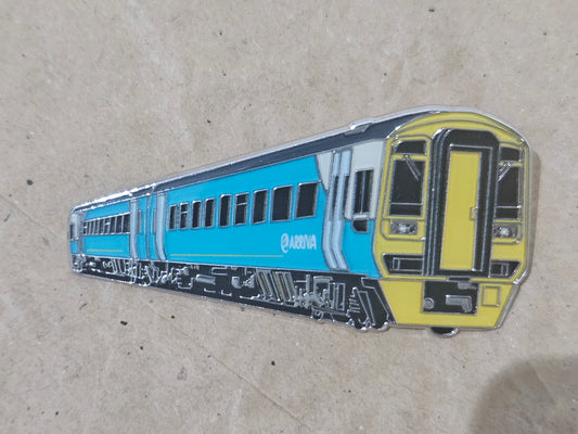 Arriva Trains Wales Class 158 Enamel Brooch Pin Badge