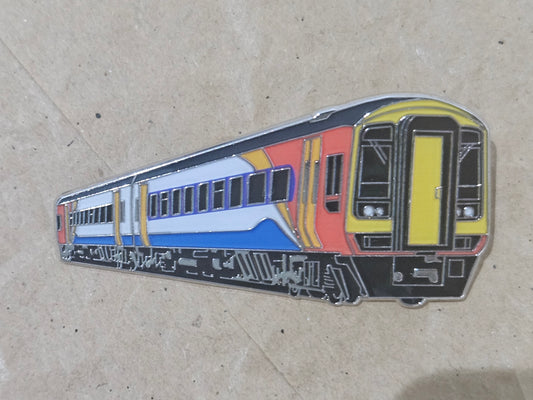 EMT Class 158 Enamel Brooch Pin Badge