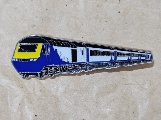 Scotrail HST + Coaches Enamel Brooch Pin Badge