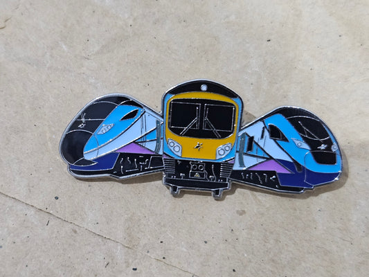 TPE Fleet Enamel Brooch Pin Badge