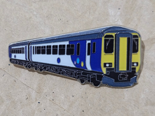 Northern Class 156 Enamel Brooch Pin Badge