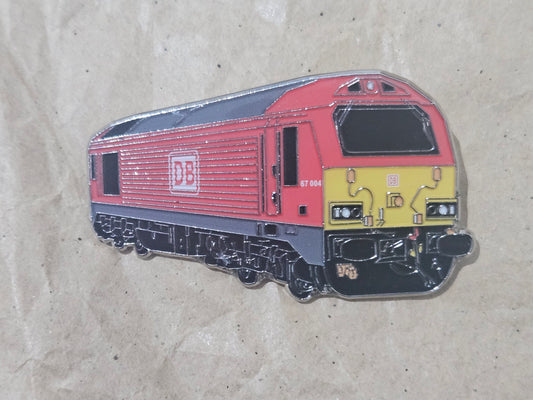 DB Cargo Class 67 Enamel Brooch Pin Badge