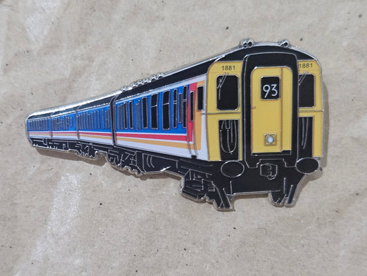 SWT 4-CIG Enamel Brooch Pin Badge