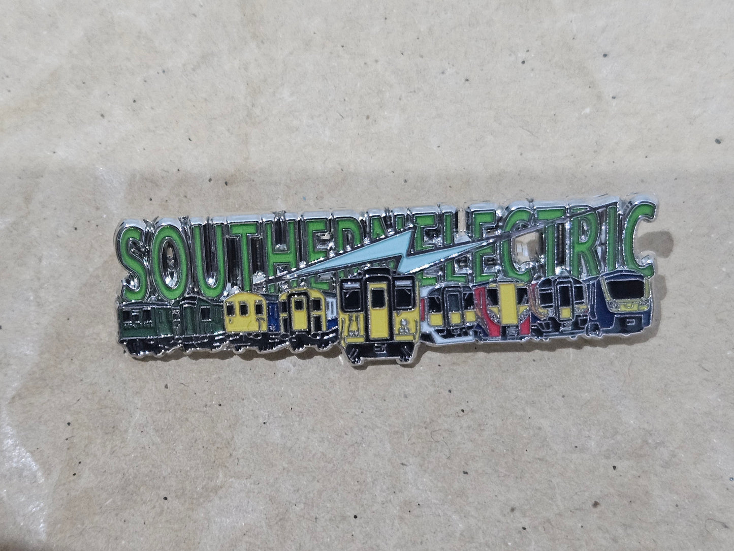 Southern Electric Fleet Enamel Brooch Pin Badge