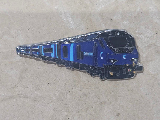 Chiltern Class 68 + Mk5A Enamel Brooch Pin Badge
