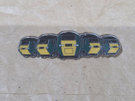 GWR HST Fleet Enamel Brooch Pin Badge