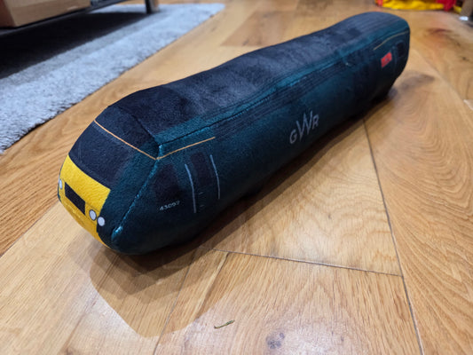 **QUALITY REJECTS** GWR Class 43 HST Plushie Cushion