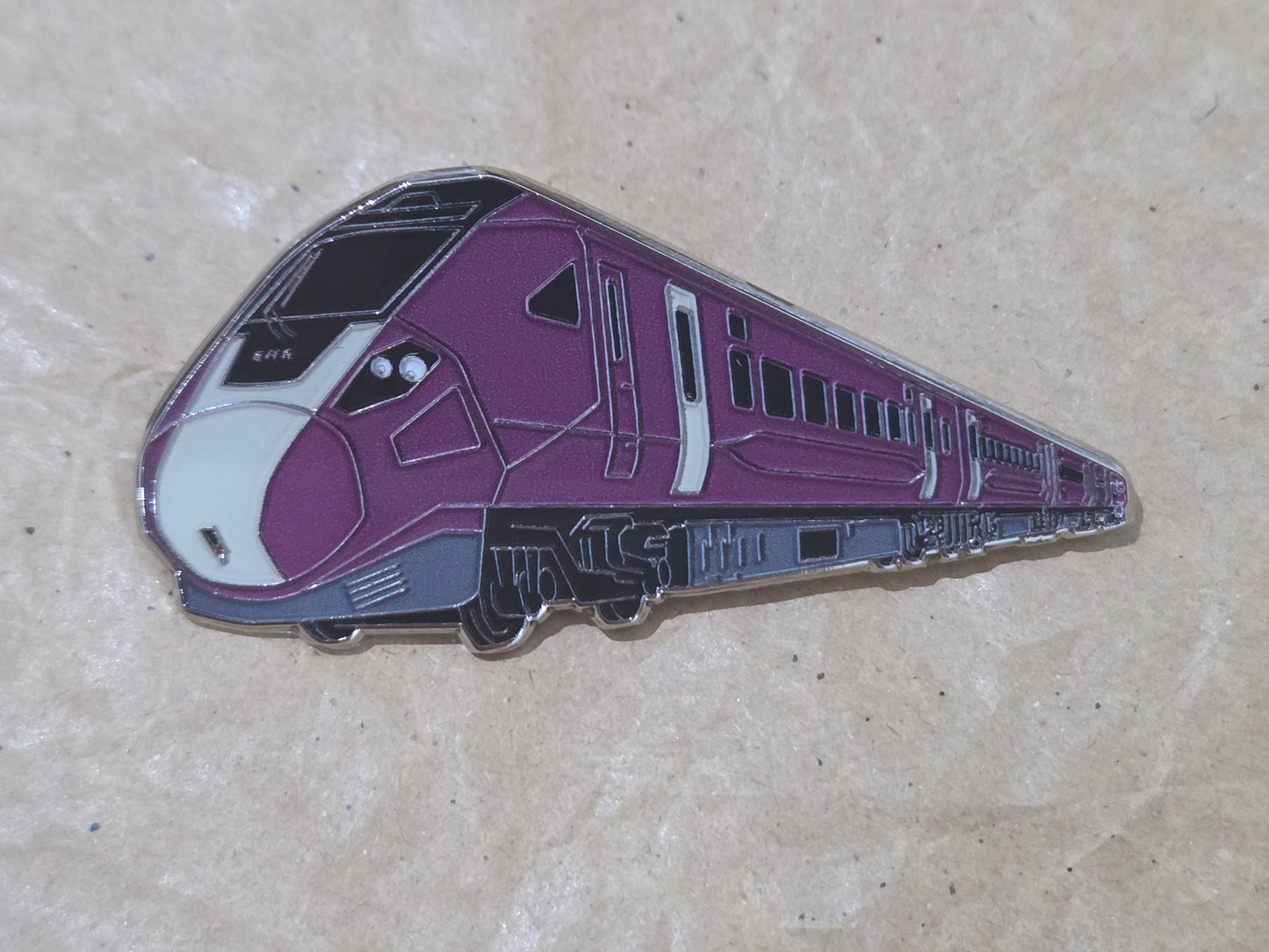 EMR Class 810 Aurora Enamel Brooch Pin Badge