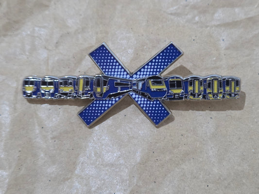 Scotrail Fleet Enamel Brooch Pin Badge