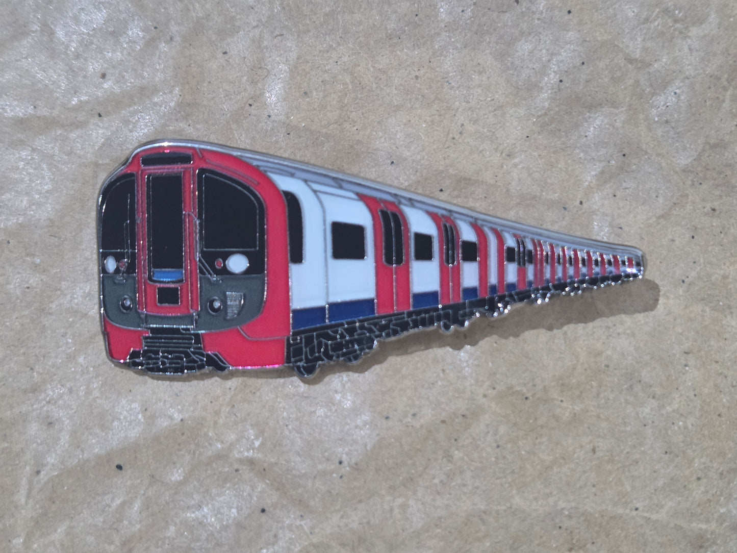 London Underground 2009 Stock (Victoria Line) Enamel Brooch Pin Badge