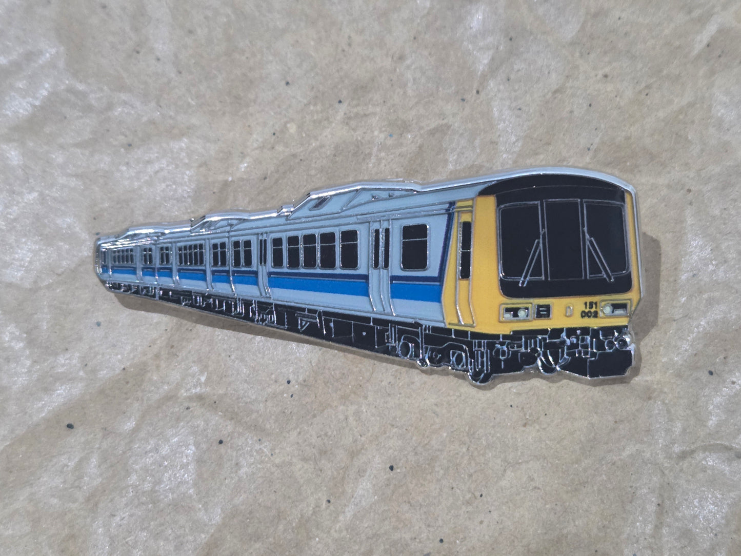 BR Class 151 Enamel Brooch Pin Badge